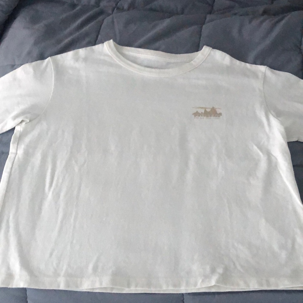 Patagonia Women’s ‘73 Skyline Easy- Cut Responsibili-Tee Shirt Size Small.